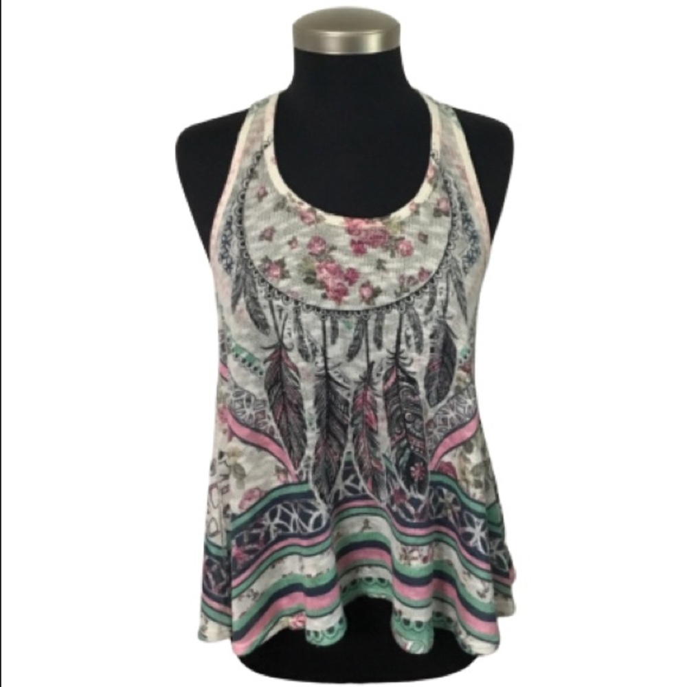 Gaze USA Sleeveless Knit Top Large
